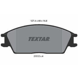 TEXTAR 2101204 Brake Pads