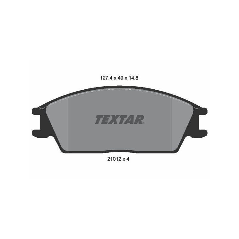 TEXTAR 2101204 Brake Pads