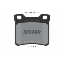 TEXTAR 2127803 Bremsbeläge