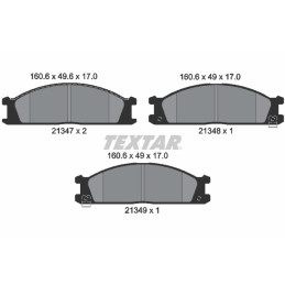 TEXTAR 2134702 Brake Pads