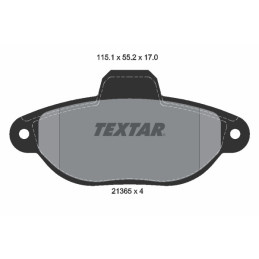 TEXTAR 2136502 Bremsbeläge