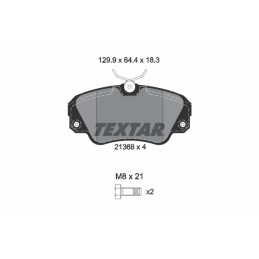 TEXTAR 2136801 Brake Pads