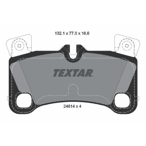 TEXTAR 2461401 Plaquettes de frein Arrière pour
