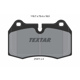 TEXTAR 2147102 Brake Pads