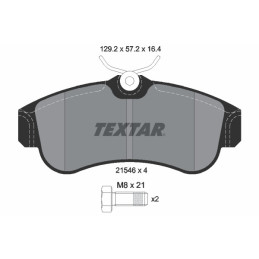 TEXTAR 2154601 Brake Pads