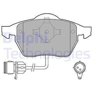 Brzdové platničky Predné pre Audi 100 A6 C4 DELPHI LP784