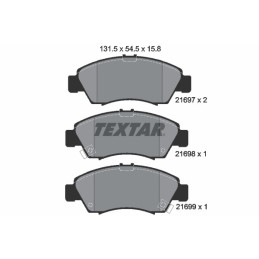 TEXTAR 2169701 Brake Pads