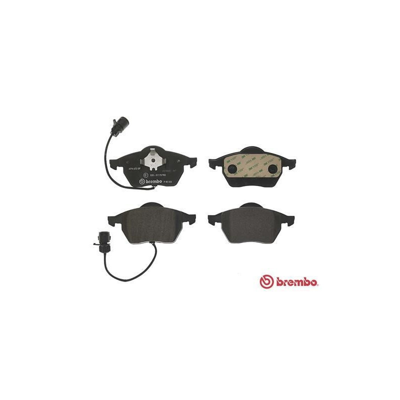 BREMBO P 85 026 Brake Pads Set Front for Audi A6 100