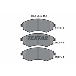 TEXTAR 2172502 Brake Pads