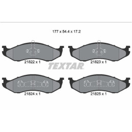 TEXTAR 2182202 Brake Pads
