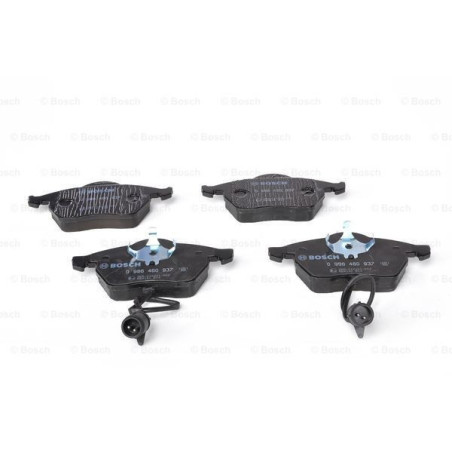 Brzdové platničky Predné pre Audi 100 A6 C4 BOSCH 0 986 460 937
