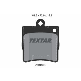TEXTAR 2191901 Bremsbeläge