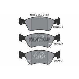 TEXTAR 2197502 Brake Pads
