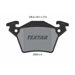 TEXTAR 2302001 Bremsbeläge