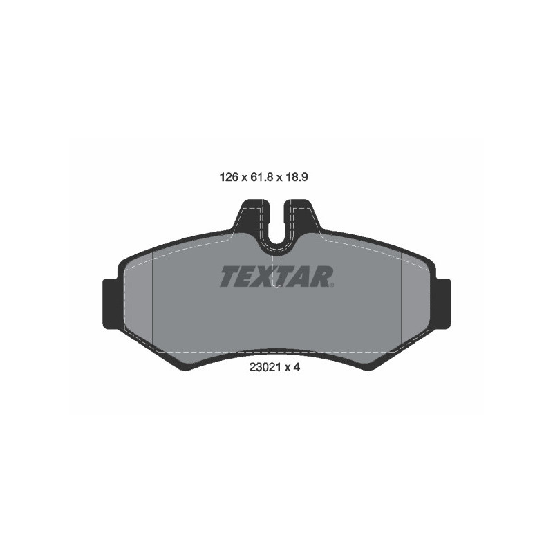 TEXTAR 2302101 Brake Pads