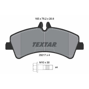 TEXTAR 2921702 Plaquettes de frein arrière pour Sprinter Crafter T1 V