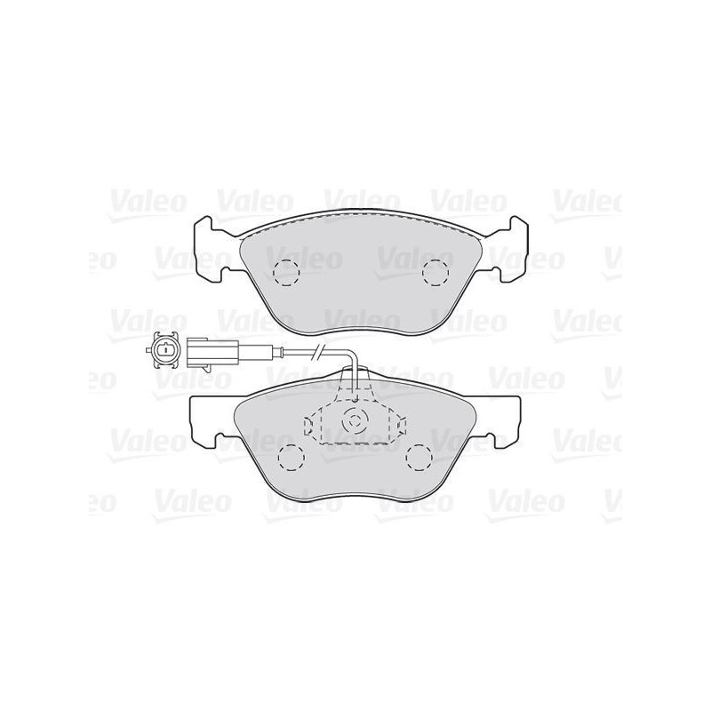 Plaquettes de frein Avant pour Alfa Romeo Fiat Lancia VALEO 301990