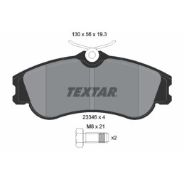 TEXTAR 2334602 Brake Pads