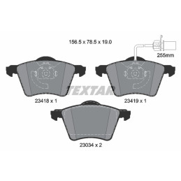TEXTAR 2341801 Brake Pads
