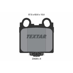 TEXTAR 2342901 Brake Pads