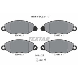 TEXTAR 2343401 Brake Pads