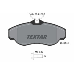 TEXTAR 2345201 Bremsbeläge
