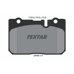 TEXTAR 2349901 Brake Pads