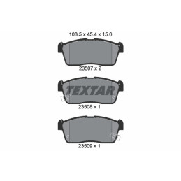 TEXTAR 2350701 Brake Pads