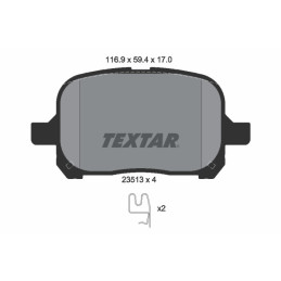 TEXTAR 2351302 Bremsbeläge