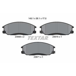 TEXTAR 2356901 Brake Pads