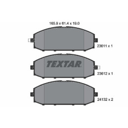 TEXTAR 2361101 Brake Pads