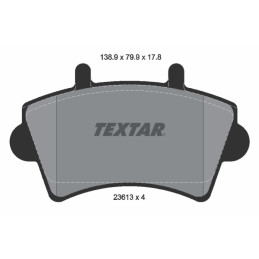 TEXTAR 2361301 Bremsbeläge