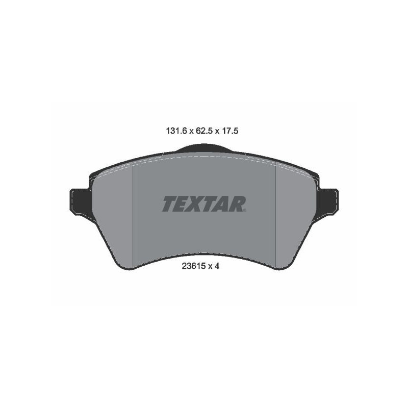 TEXTAR 2361501 Brake Pads