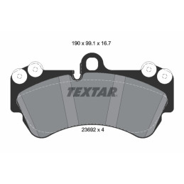 TEXTAR 2369202 Brake Pads