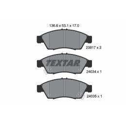 TEXTAR 2381701 Brake Pads