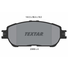 TEXTAR 2385501 Brake Pads