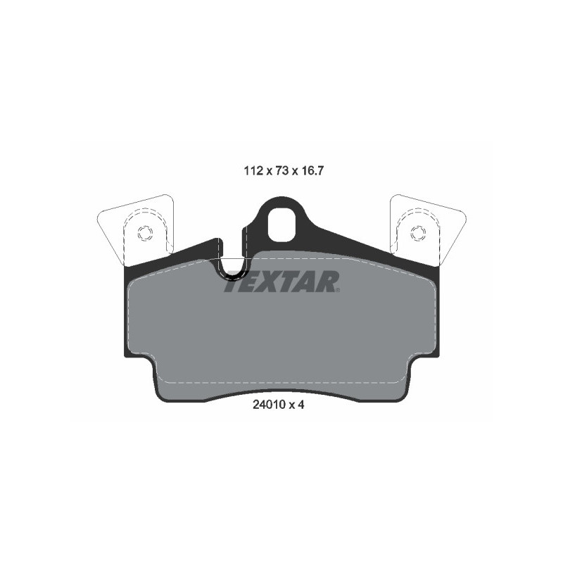 TEXTAR 2401001 Brake Pads