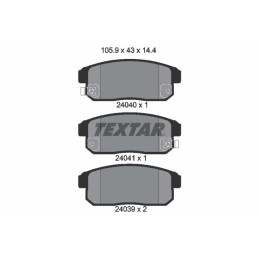 TEXTAR 2404001 Brake Pads