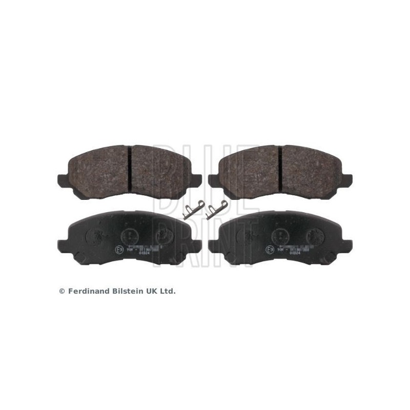 Brzdové destičky Přední pro Chrysler Citroen Jeep Lancia Mitsubishi Peugeot BLUE PRINT ADC44264
