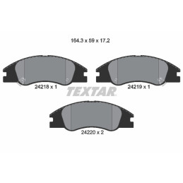 TEXTAR 2421801 Brake Pads