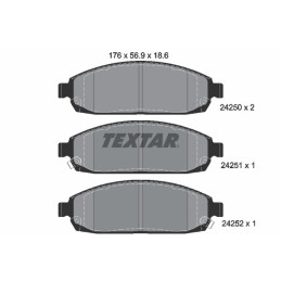 TEXTAR 2425001 Brake Pads
