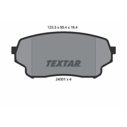 TEXTAR 2430101 Bremsbeläge