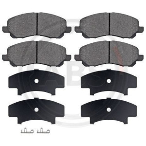 Brzdové platničky Predné pre Chrysler Citroen Jeep Lancia Mitsubishi Peugeot A.B.S. 37202