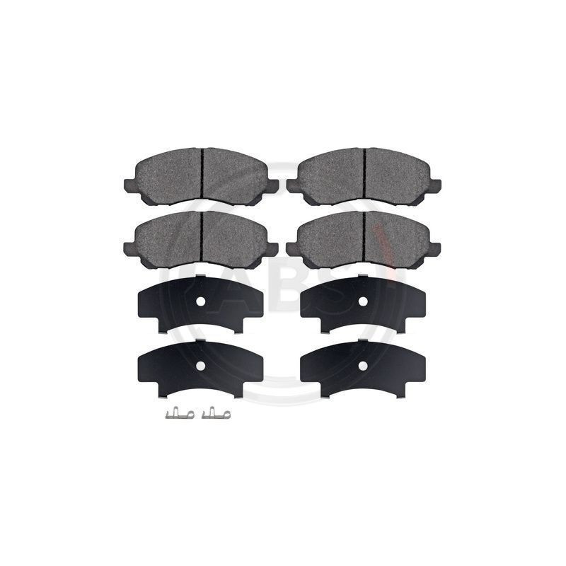 Plaquettes de frein Avant pour Chrysler Citroen Jeep Lancia Mitsubishi Peugeot A.B.S. 37202