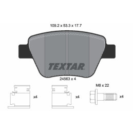 TEXTAR 2456301 Brake Pads