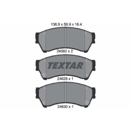TEXTAR 2458202 Brake Pads