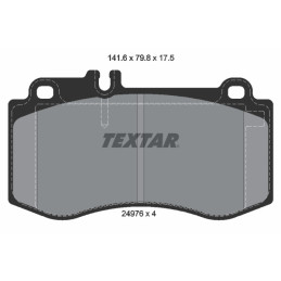 TEXTAR 2497601 Brake Pads