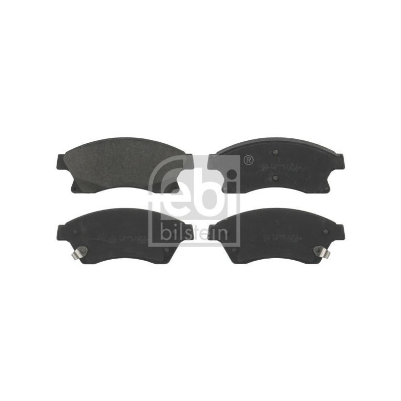 Klocki hamulcowe Przód dla Chevrolet Opel Vauxhall FEBI BILSTEIN 16789