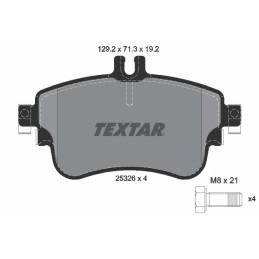 TEXTAR 2532601 Brake Pads