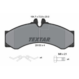 TEXTAR 2915301 Brake Pads